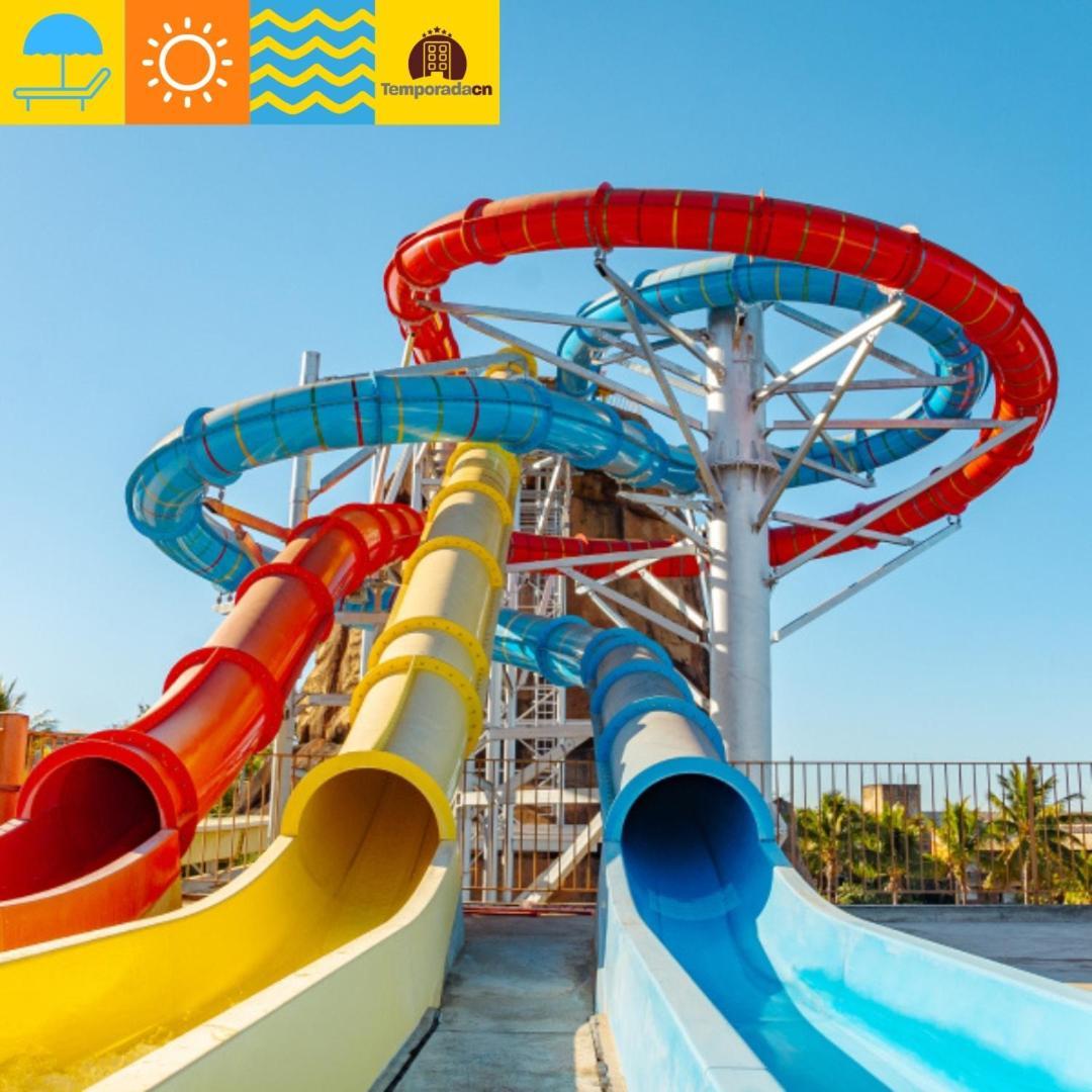 カルダス・ノバス Piazza Com Acesso Ao Acqua Park - Gustavoアパートホテル エクステリア 写真